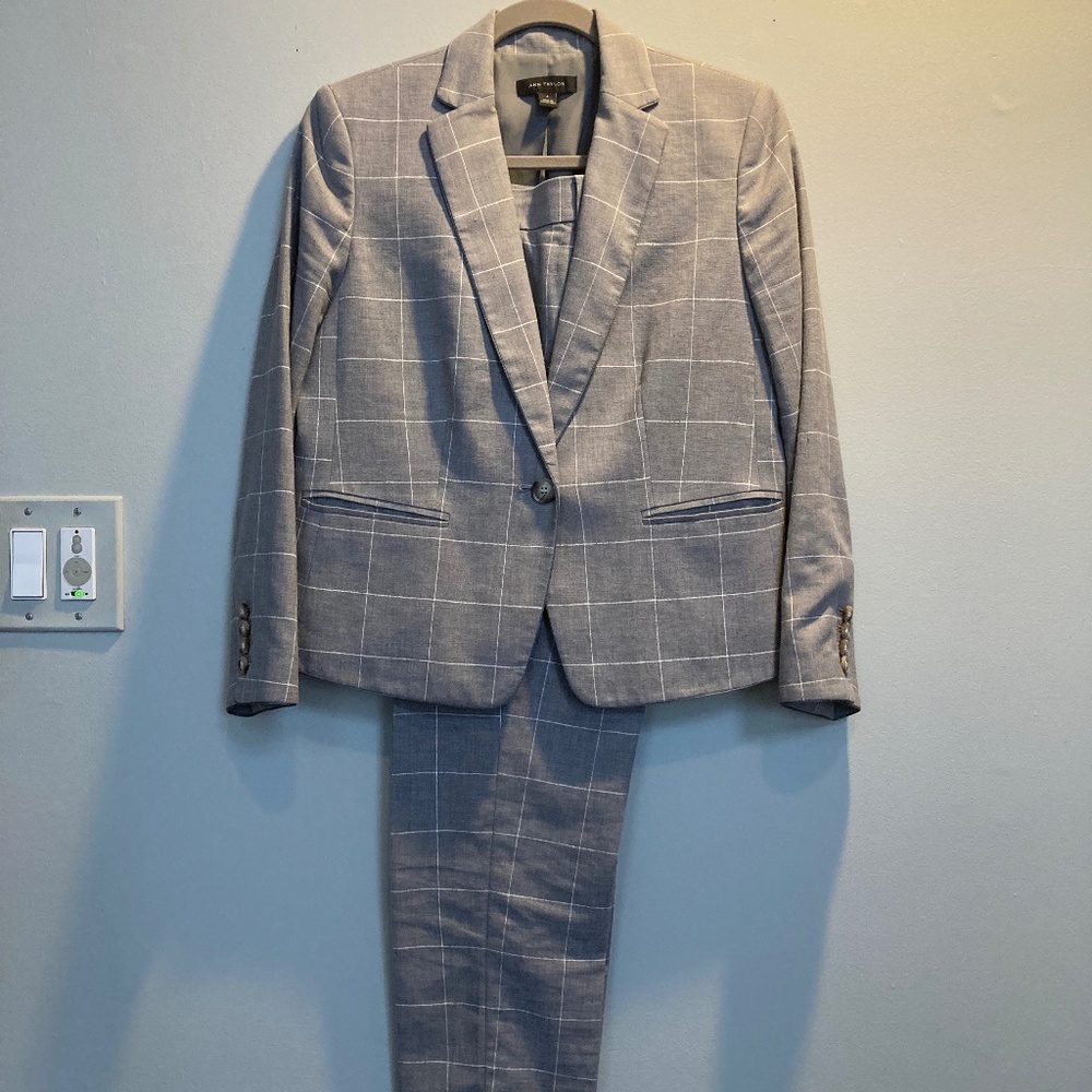Windowpane Summer Suit
